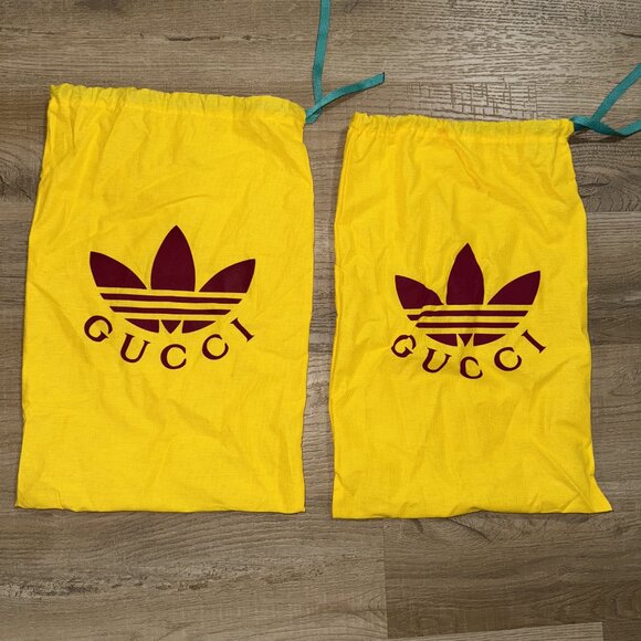 Gucci X Adidas Slides (Red) (Unused) - Picture 10 of 15